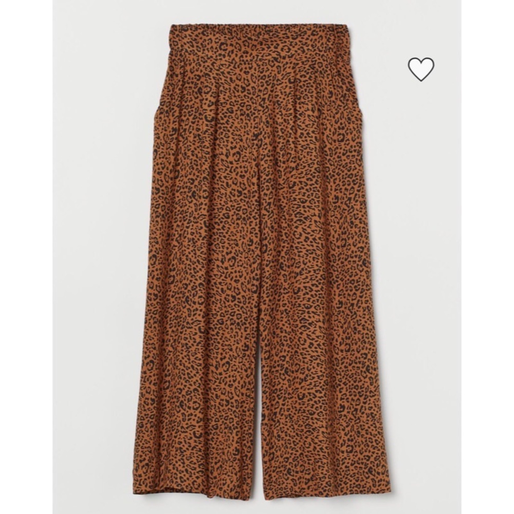 H&M Cheetah Pull-On Pants